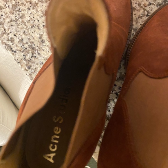 Acne studios star boot suede - Picture 6 of 7